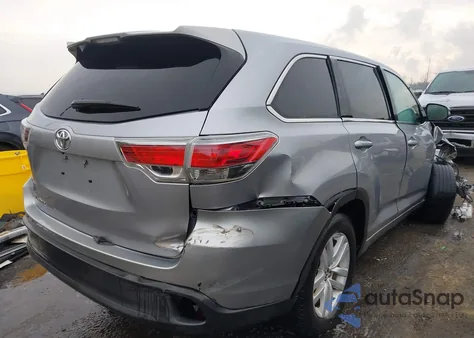 2016 Toyota Highlander Le from USA, damaged, VIN 5TDZARFH4GS022855